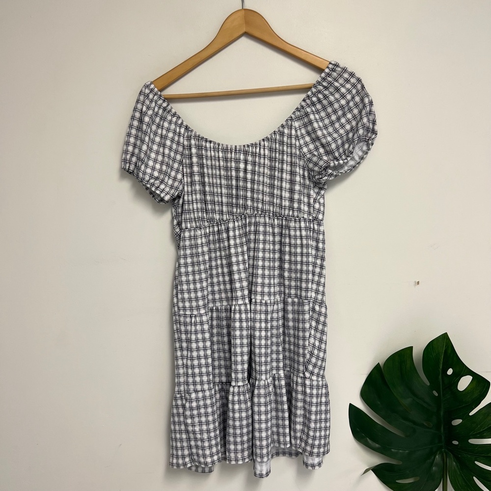Hollister plaid babydoll dress - Picture 4 of 4